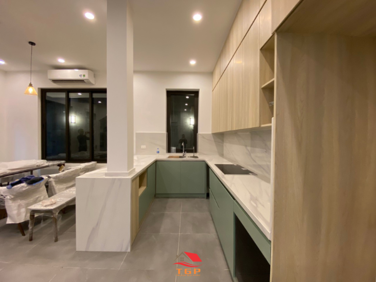 Tủ bếp Melamine Minh Long hiện đại (5)