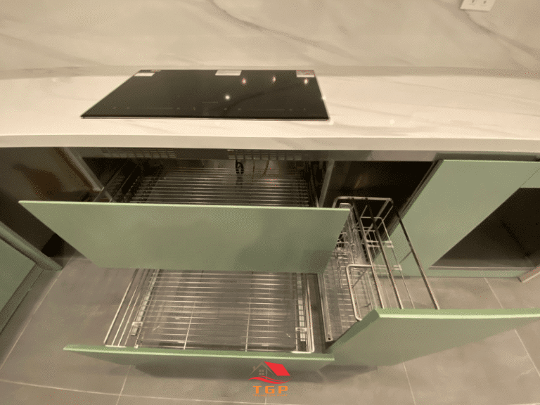 Tủ bếp Melamine Minh Long hiện đại (6)
