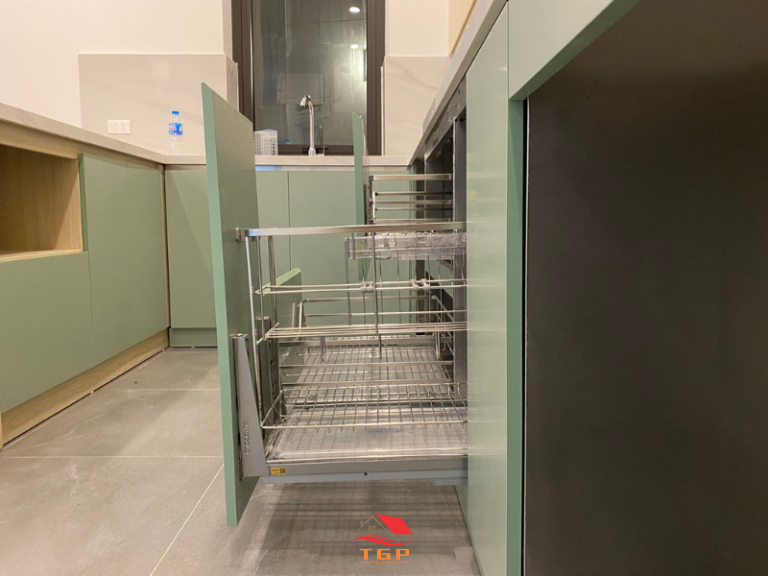 Tủ bếp Melamine Minh Long hiện đại (7)